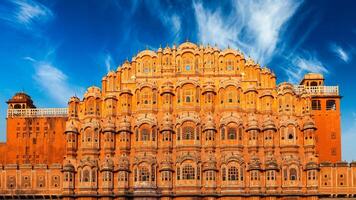 hawa Mahal Palast von das Winde, Jaipur, Rajasthan foto