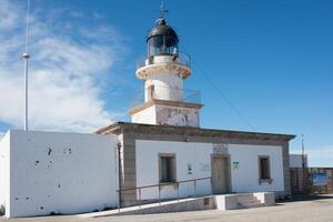 Leuchtturm beim Deckel de Creus, Katalonien foto