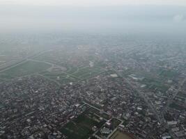 Drohne Aussicht von Hauptstadt Stadt im Pakistan foto