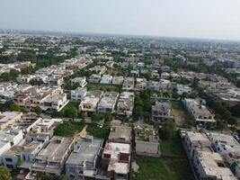 Drohne Aussicht von Hauptstadt Stadt im Pakistan foto