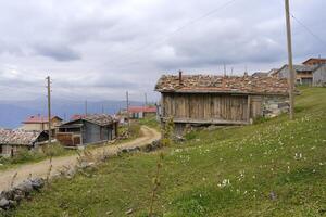 Berg Dorf auf das karester yalas Plateau, Trabzon, Truthahn foto