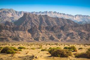 Atlas Berge, Tschebika, Rand von Sahara, Tunesien foto