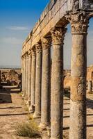 Ruinen römisch Kapitol Abonnieren Majus, Tunesien foto