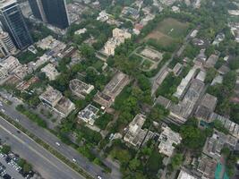 Antenne Aussicht von Stadt lahore im Pakistan auf 16.07.2023 foto