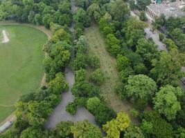 Antenne Aussicht von jinah Garten auf 17.07.2023 im lahore Pakistan. foto