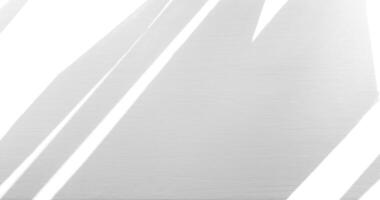Weiß Holz Farbe mit Jalousie Fenster Schatten und hell, leer grau Studio hölzern Mauer mit verschwommen Sonnenlicht Reflexion, leer Hintergrund zum Frühling Sommer Kosmetika Produkt Geschenk foto