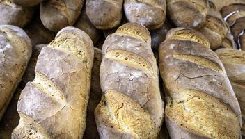 Brote von Handwerker Brot foto