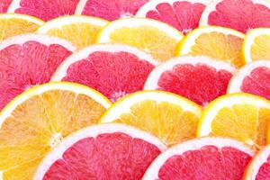 Orange und Grapefruit foto