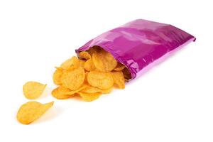 Kartoffel Chips Tasche foto