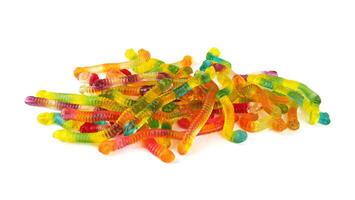 Neon- gummiartig Süßigkeiten foto