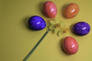 Ostern Feier von das Frühling Urlaub foto