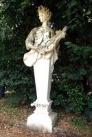 Kaserta, Italien, Europa - - Juli 12, 2019 Statuen im das Gardens von das königlich Palast foto
