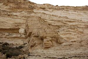 das negev ist ein Wüste im das Mitte Ost, gelegen im Israel und besetzend Über 60 von es ist Gebiet. foto