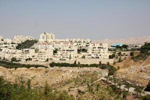 jerusalem Israel 08 20 2023. das Stadt von jerusalem ist das Hauptstadt von das Zustand von Israel. foto