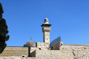 jerusalem Israel 08 20 2023. das Stadt von jerusalem ist das Hauptstadt von das Zustand von Israel. foto