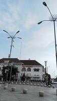 Aussicht von jogjakarta Platz und malioboro Straße foto