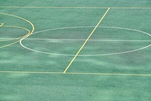 Fußball Feld künstlich Gras foto