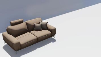 3d Rendern Sofa foto