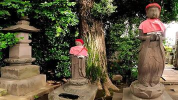 Jizo Statue im das Bezirke.meao Abonnieren ist ein Tempel im setagaya Station, Tokio, Japan. foto