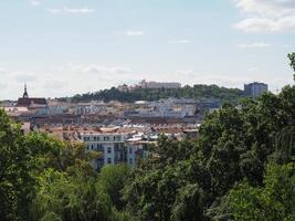 Aussicht von das Stadt von brno foto