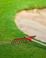 Bunker und Putting Green foto