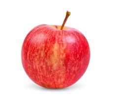 Apfel auf weißem Hintergrund