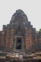 phimai Stein Schloss uralt beim historisch Park, phimai Bezirk, Nakhon Ratchasima foto