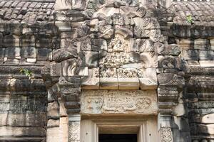 phimai Stein Schloss uralt beim historisch Park, phimai Bezirk, Nakhon Ratchasima foto