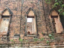 wat Abonnieren uralt beim historisch Park beim Ayutthaya historisch Park, phra Nakhon si Ayutthaya Provinz, Thailand foto