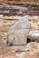 wat Mahathat uralt beim historisch Park beim Ayutthaya historisch Park, phra Nakhon si Ayutthaya Provinz, Thailand foto