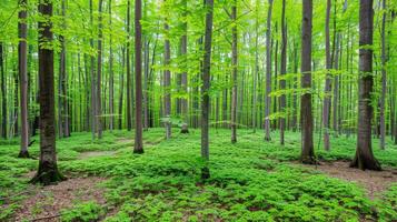 Einzelheiten von cool Wald foto