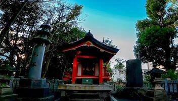 Seki Schrein, das Gott von Haar, innerhalb das Bezirke von oji Schrein.oji Schrein ist ein Schrein gelegen im oji Honmachi, Kita Station, Tokio, Japan. foto