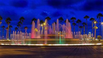 Quelle des hellen Wassers in der Stadt Las Palmas foto