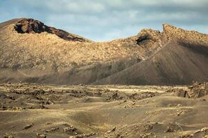 National Park timanfaya auf das Insel von Lanzarote, Kanarienvogel Inseln, Spanien foto