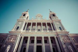 Santa Maria la echt de la Almudena Kathedrale , Madrid foto