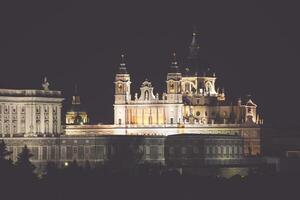 catedral de la Almudena de Madrid, Spanien foto