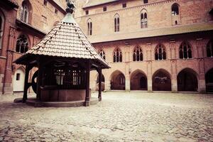 das Schloss Malbork im Polen foto