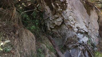 Rau grau Stein oder Felsen Textur von Berge, Hintergrund und Kopieren Raum zum Text auf Bergsteigen foto