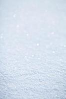 glänzendes Schneeflimmern foto