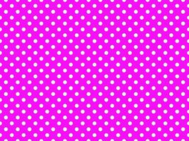 texturiert Weiß Farbe Polka Punkte Über Fuchsie lila Hintergrund foto