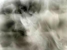 abstrakt Nebel oder Rauch auf schwarz Farbe Hintergrund foto