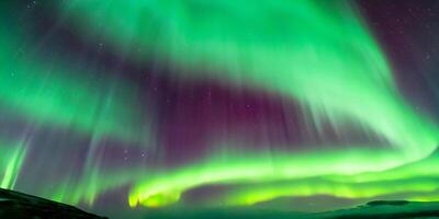 Nord Beleuchtung Aurora Borealis Hintergrund foto