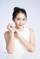 Schönheit Bild von jung asiatisch Mädchen foto