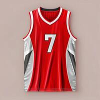 Basketball Jersey Vorlage Attrappe, Lehrmodell, Simulation , foto