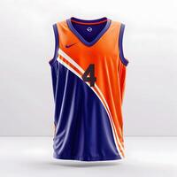 Basketball Jersey Vorlage Attrappe, Lehrmodell, Simulation , foto