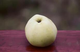 frisch reif Apfel foto