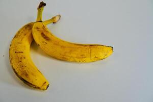 schließen oben von Bananen foto