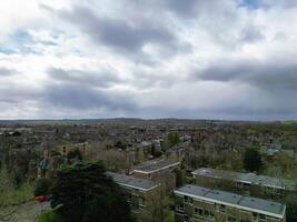 hoch Winkel Aussicht von britisch historisch Stadt von Oxford, Oxfordshire, England vereinigt Königreich. März 23., 2024 foto