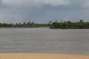 beaufitul Landschaft beim das Mono Fluss, großartig Papa, Benin foto