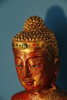 Kopf von ein Buddha Statue foto